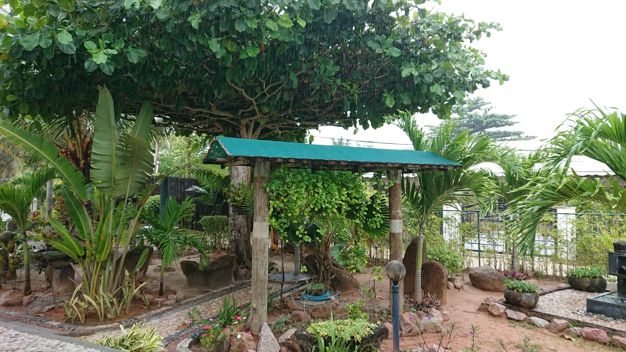 Gartenanlage Guesthouse Cabanes des Anges