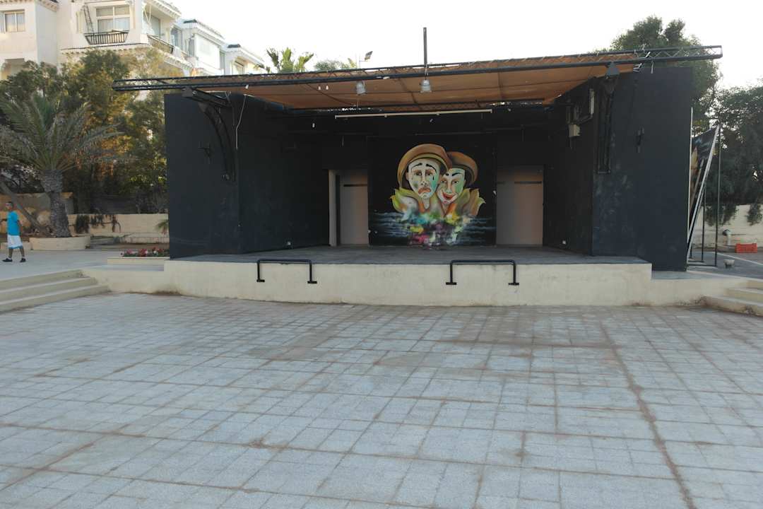 Außenbühne Hotel Rosa Beach