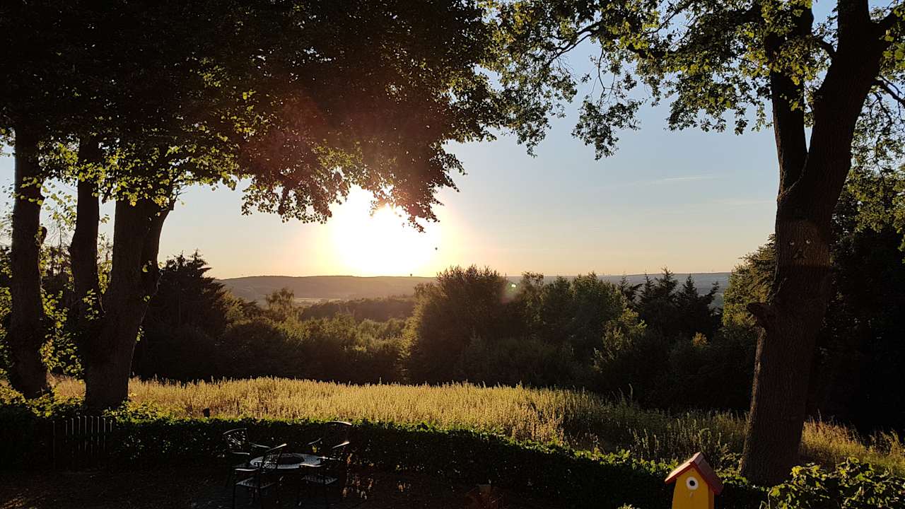 Ausblick Ferienwohnung Tecklenburger Augenblicke