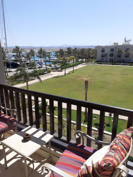 Ausblick Pickalbatros Palace Hotel-Port Ghalib
