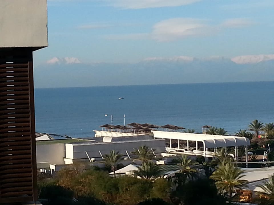 Blick aus unserem Fenster Voyage Belek Golf & Spa