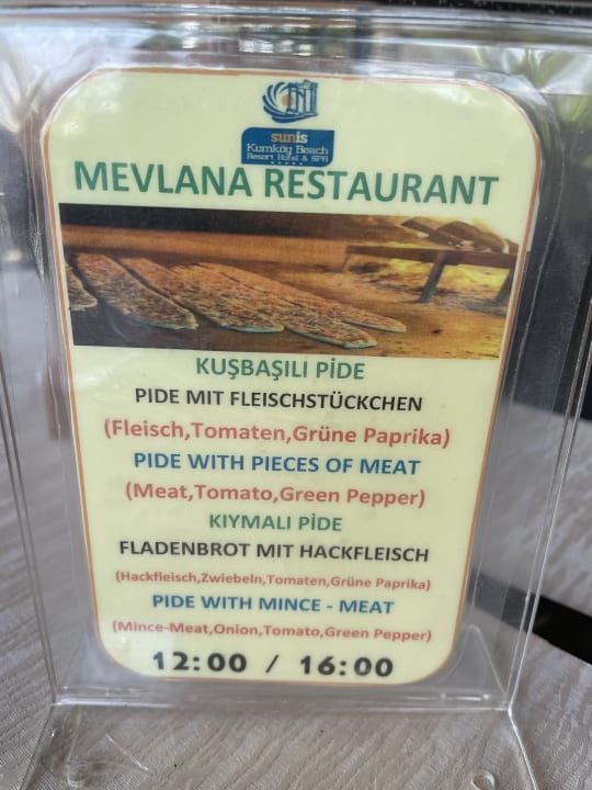 Gastro Sunis Kumköy Beach Resort Hotel & Spa