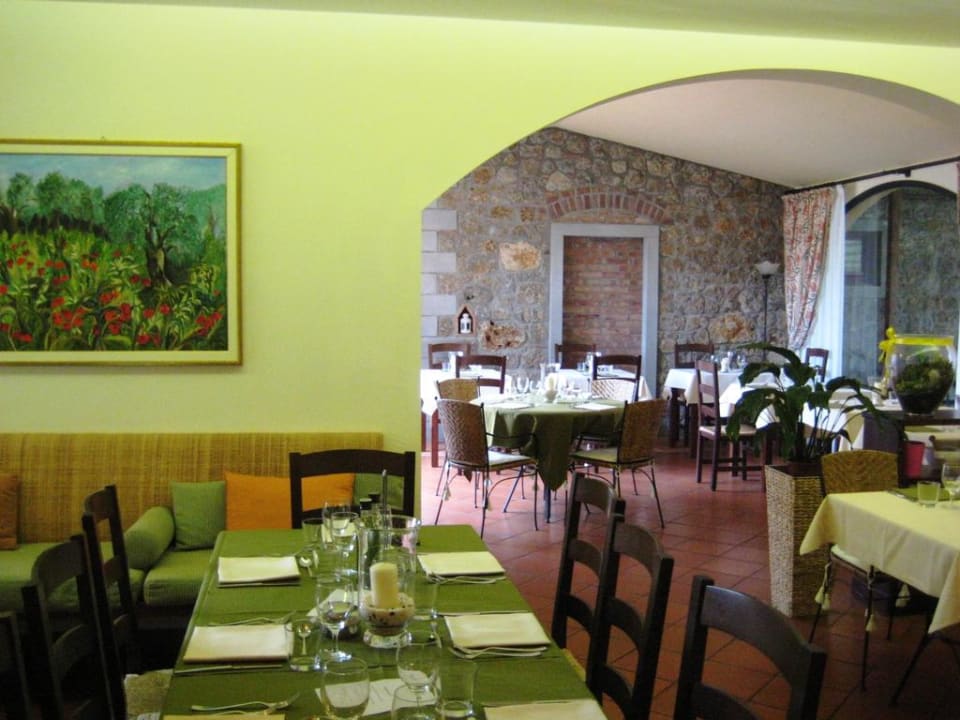 Speisesaal Hotel Casolare le Terre Rosse