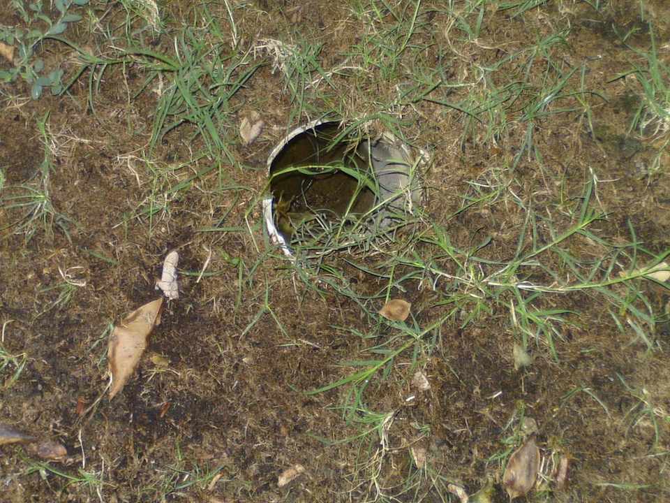 Stolperfalle im Rasen Grand Seker Hotel