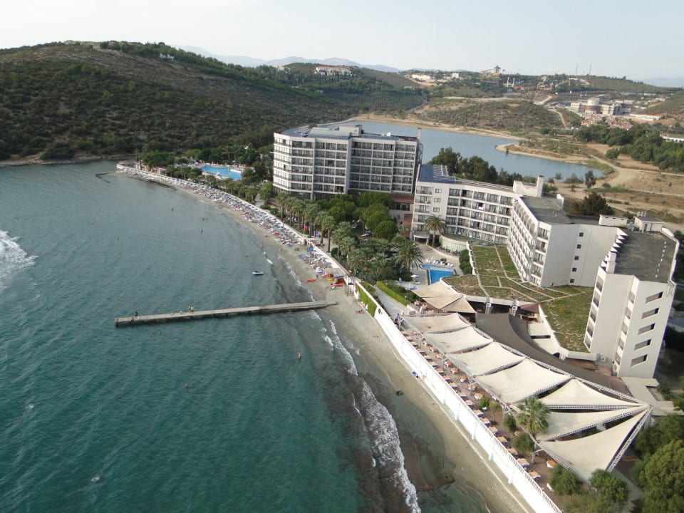 Widok z gory (parasailing) Tusan Beach Resort