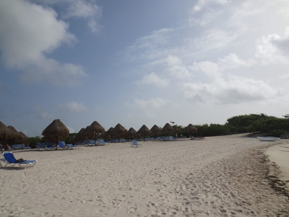 Blick auf eine der zwei Buchten Grand Sirenis Riviera Maya Resort & Spa