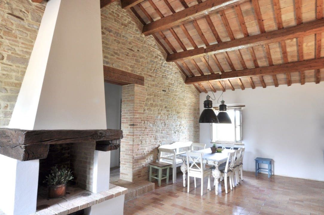 Cucina Commune Altes Landhaus 1. Stock  Tenuta Raffaello Luxus-Domizile