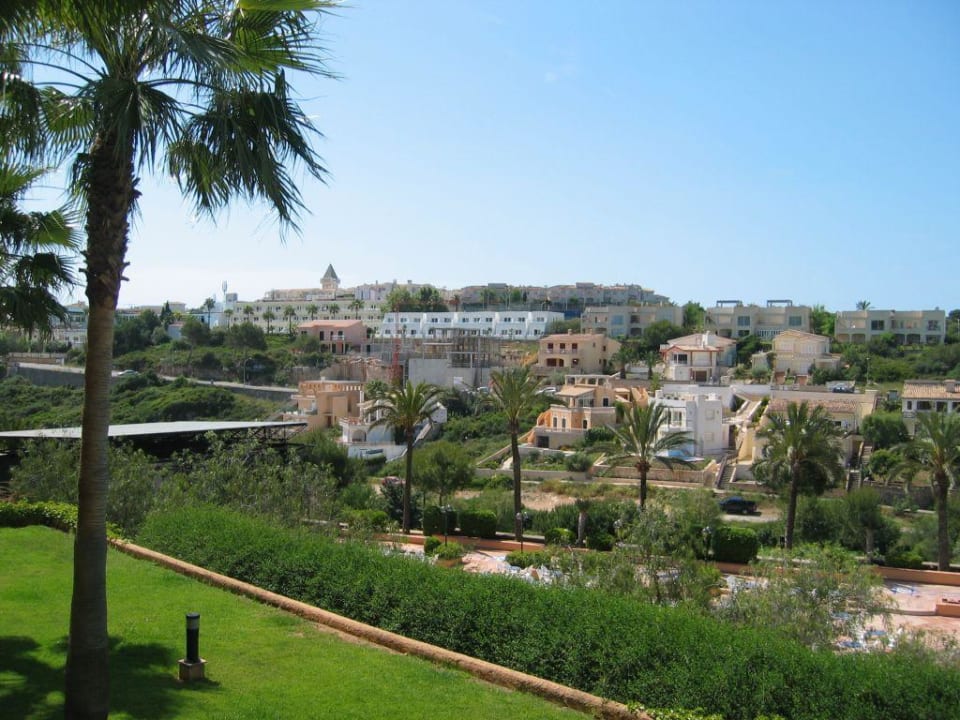 Blick vom Balkon Richtung Bucht Insotel Club Cala Mandia