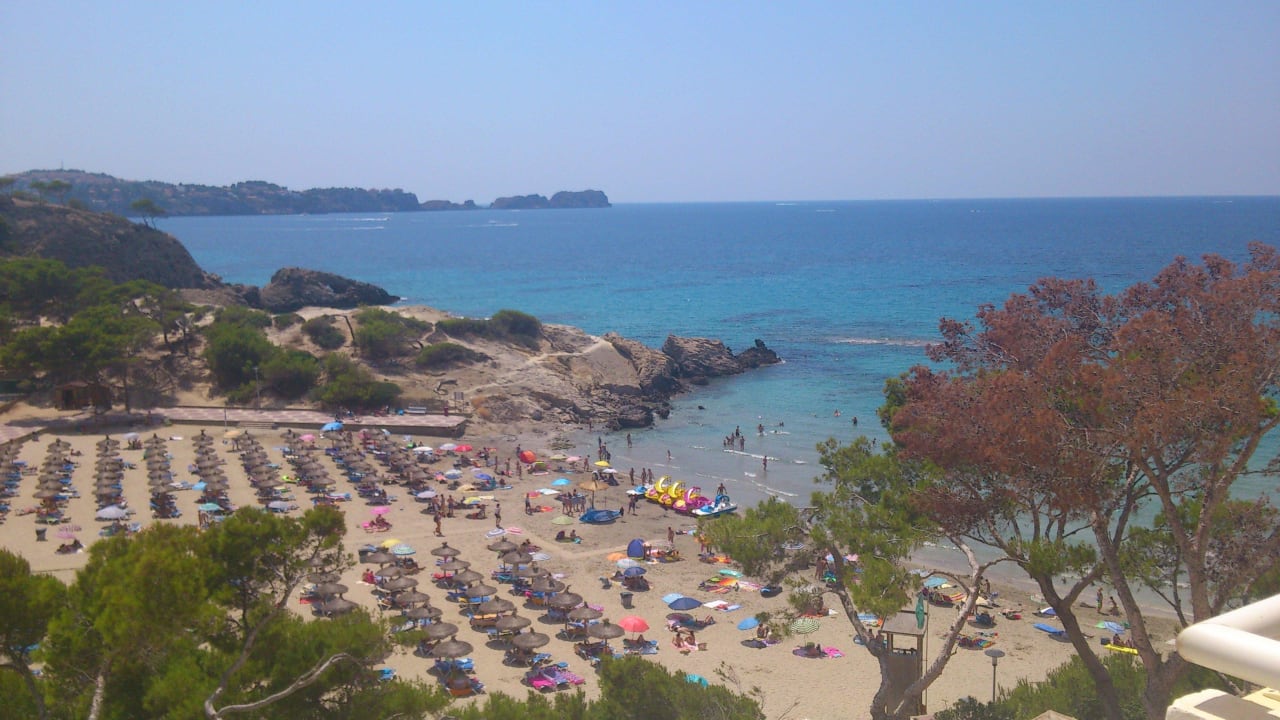 Zimmerausblick zur Playa Romana Universal Hotel Lido Park & Spa