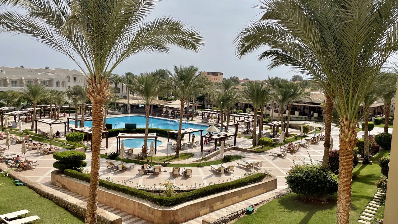 Ausblick Hotel JAZ Makadi Star & Spa