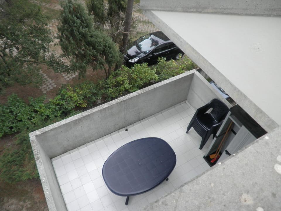 Balkon untere Etage Villaggio Parco Hemingway