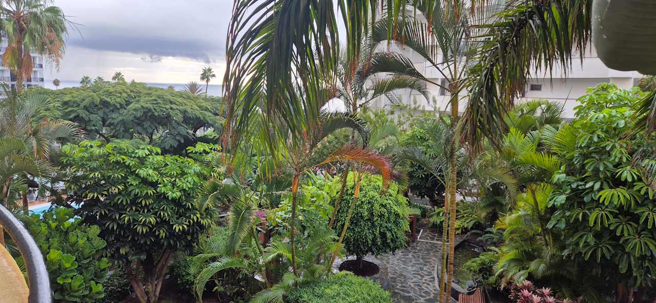 Ausblick allsun Hotel Lucana