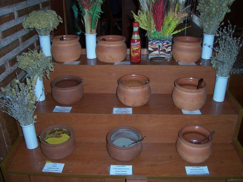 Gewürzregal Megasaray Club Belek