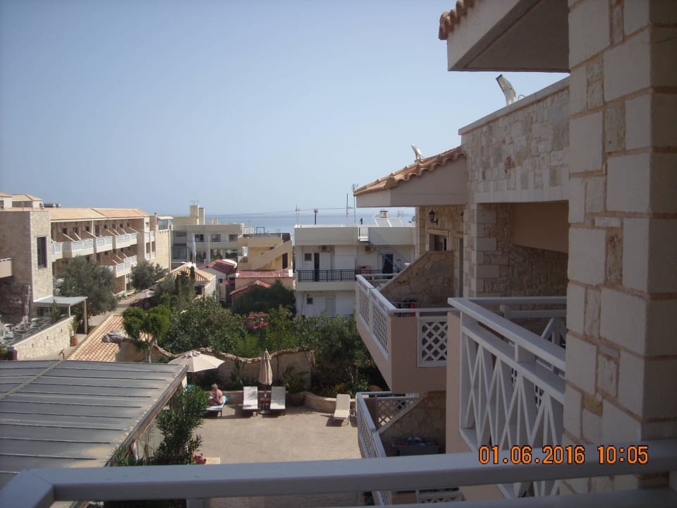 Blick vom Balkon Zi 233 Cactus Royal