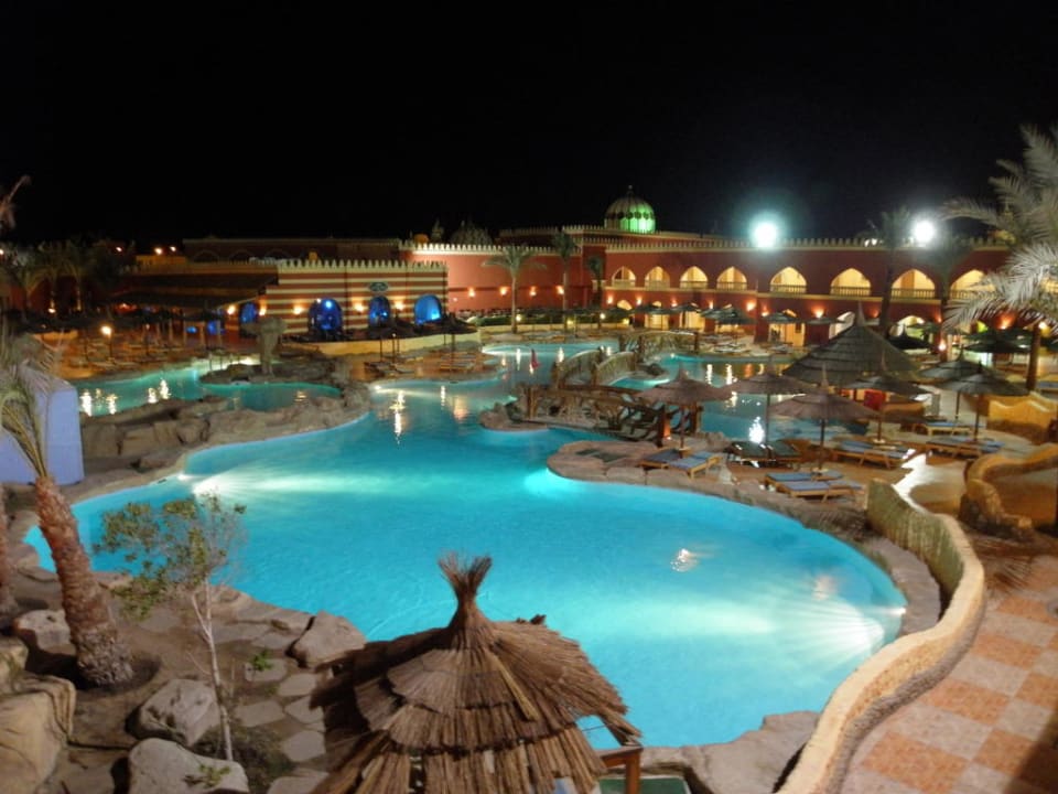 Grosser kalter Pool Pickalbatros Alf Leila Wa Leila Resort - Neverland Hurghada