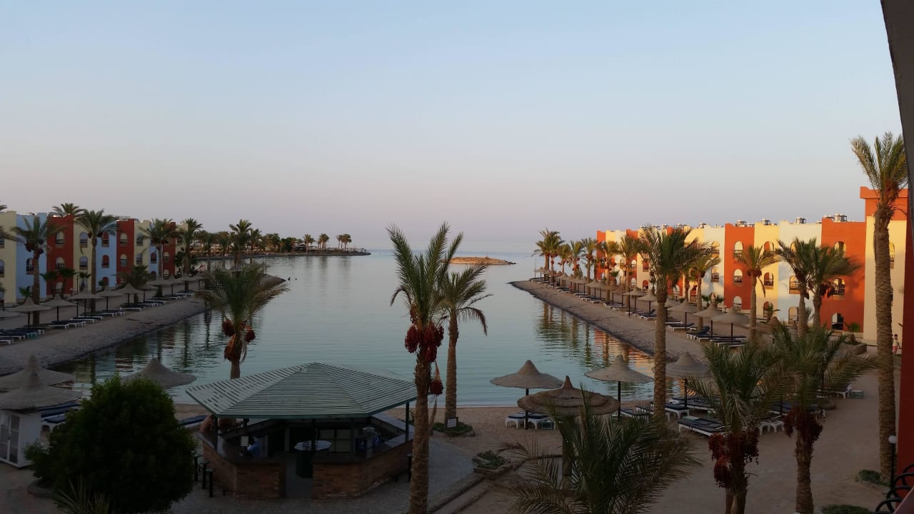 Ausblick vom Hotelzimmer  Arabia Azur Resort
