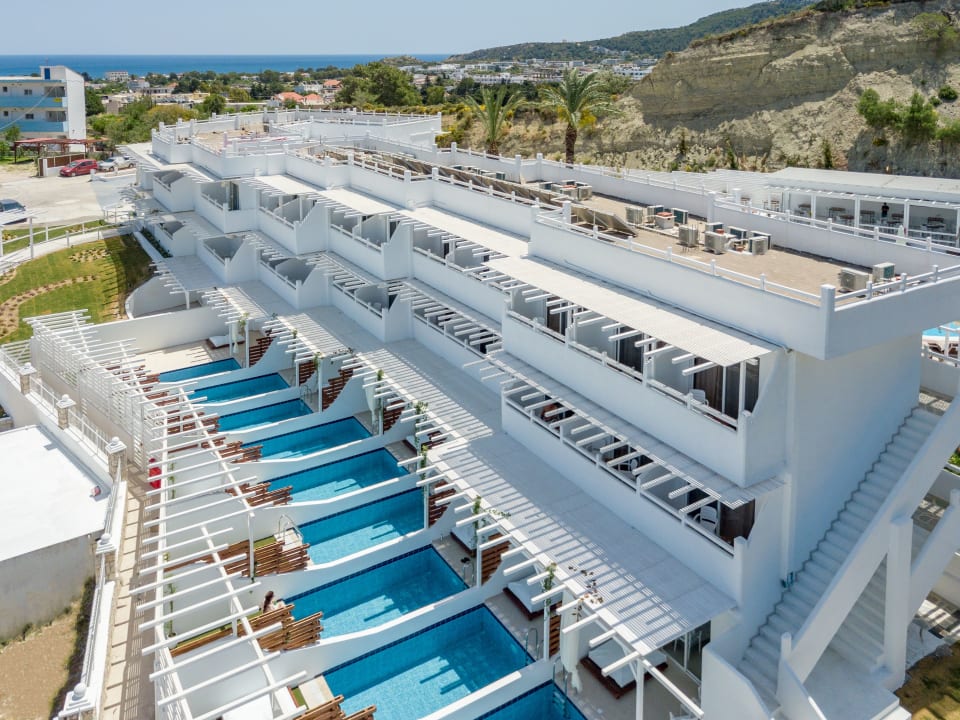 Außenansicht Hotel Aloe Faliraki • Holidaycheck Rhodos Griechenland