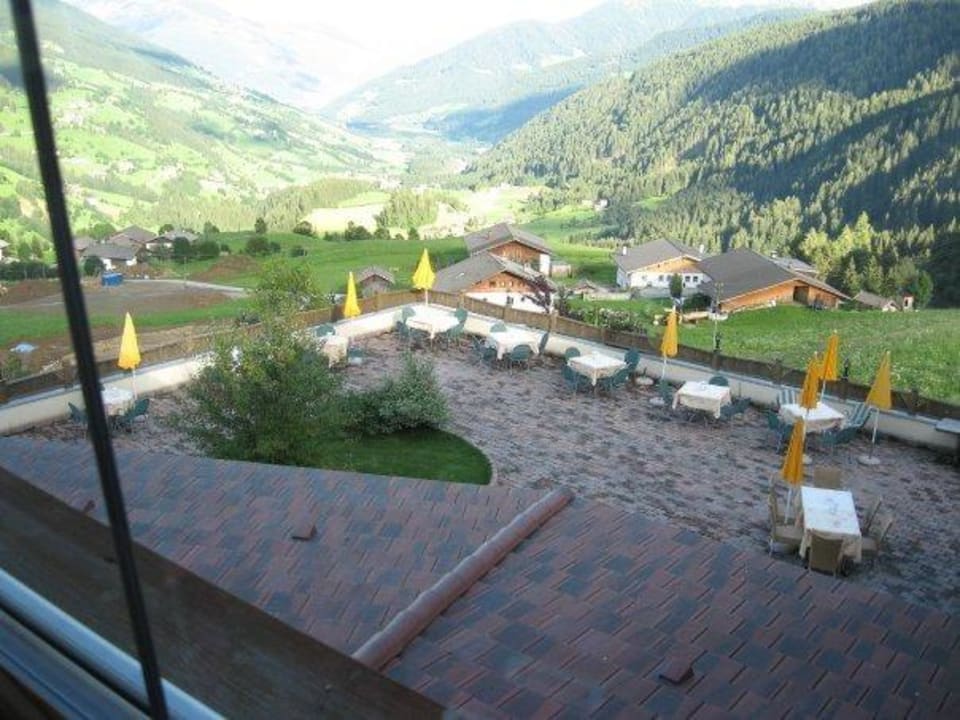 Panorama e vista della terrazza Panorama Resort Taljörgele