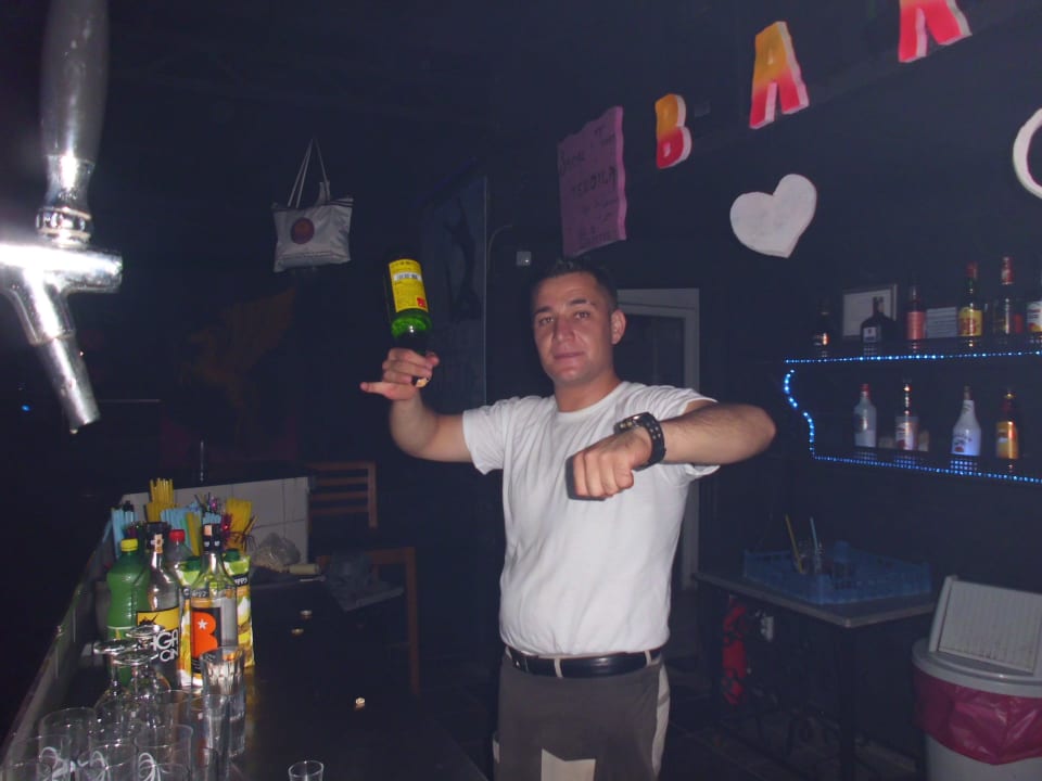 Der beste Kellner-Gökhan-you are the best Club Turtas Beach Hotel