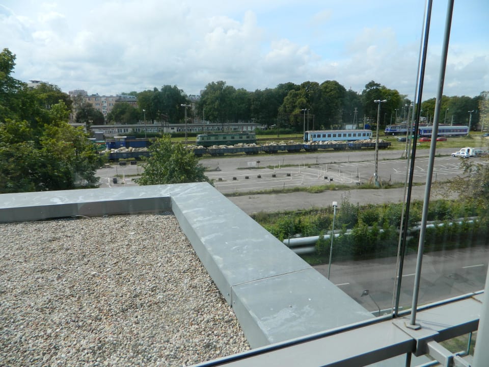 Ausblick vom Balkon Royal Tulip Sand