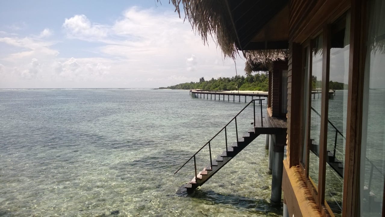 Blick von Veranda Adaaran Prestige Ocean Villas