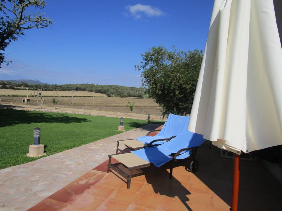 Vordere Terrasse Finca Son Roig