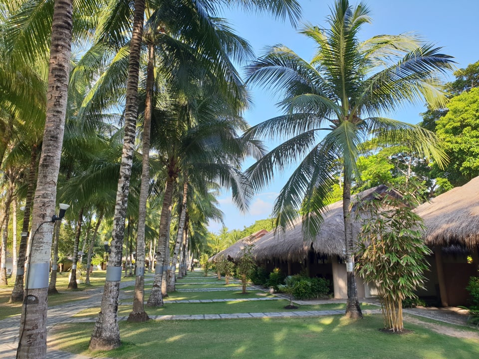 Gartenanlage South Palms Resort Panglao