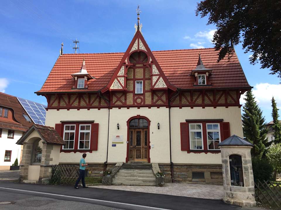 Hotel von aussen Unsere Stadtvilla Garni