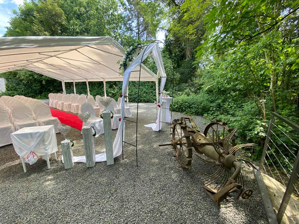 Gartenanlage Hotel Bedburger Mühle