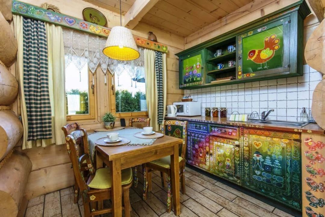 Domek wiejski - kuchnia Ferienhaus Tajgolka