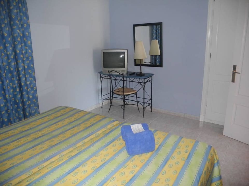 Schlafzimmer im Bungalow des Hotels Cala Galdana Minura Cala Galdana & Apartamentos d'Aljandartos d'Aljandar