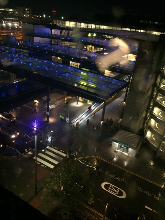 View of the airport entrance. Premier Inn London Gatwick Airport North Terminal