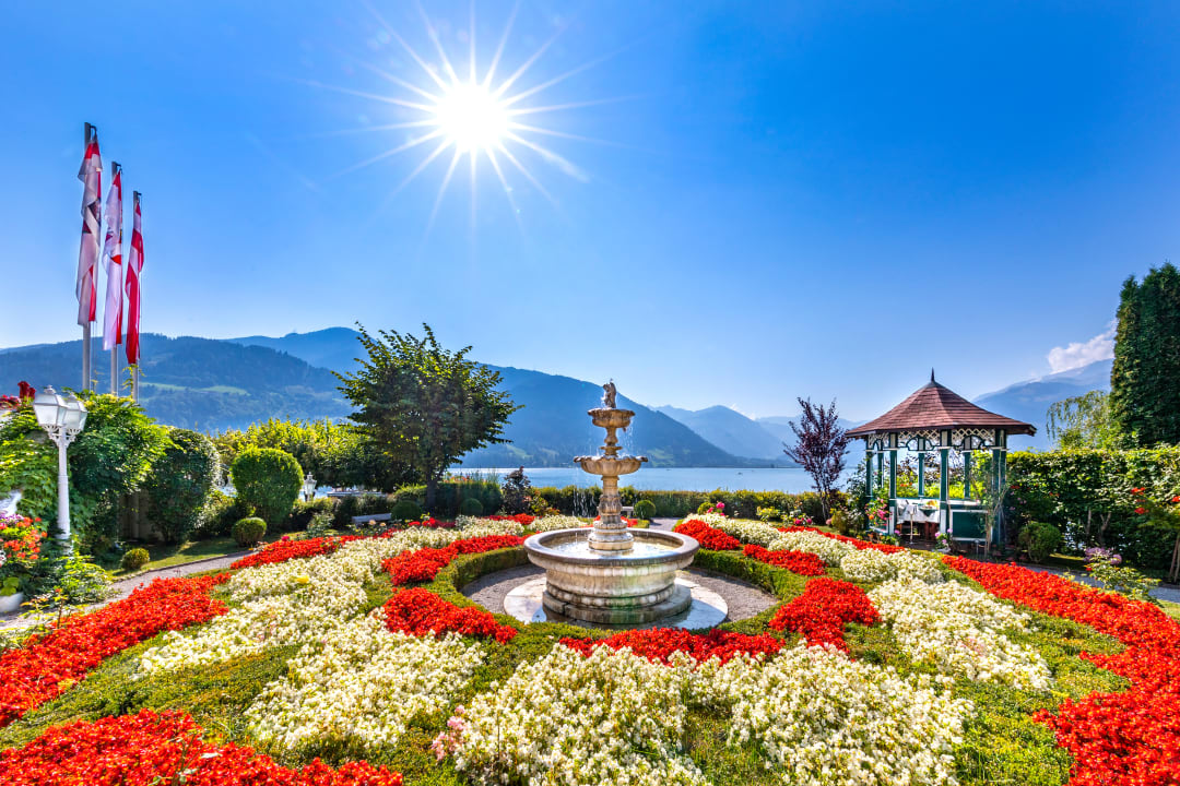 Gartenanlage Grand Hotel Zell am See