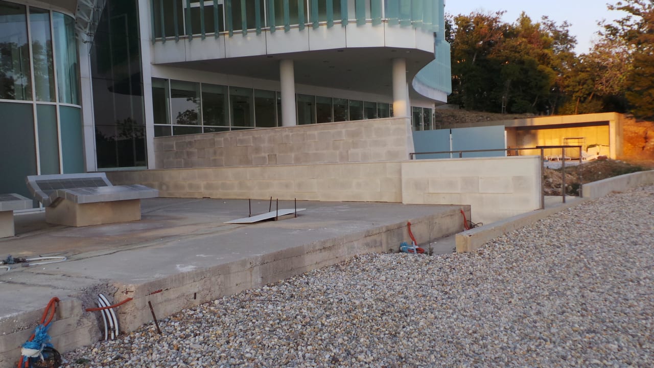 Teilweise eine Baustelle Wyndham Grand Novi Vinodolski Resort  - Hotel The View