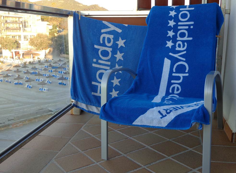 Blick zum meer vom balkon Hotel Clumba