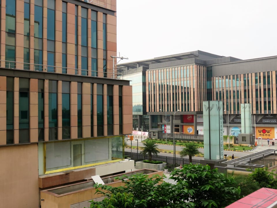 Aussicht vom Zimmer #108 Red Fox Hotel Delhi Airport