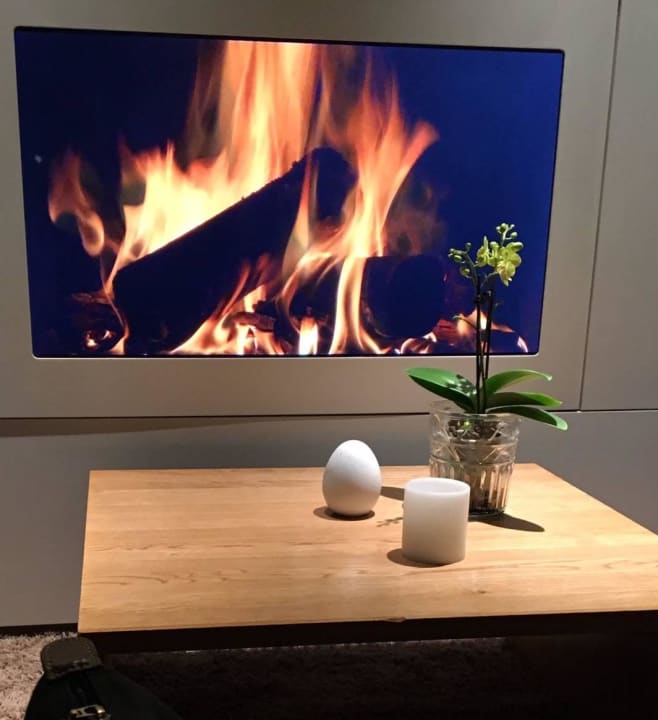 So lässt sich der Abend in der Lounge genießen! Strandgut Resort