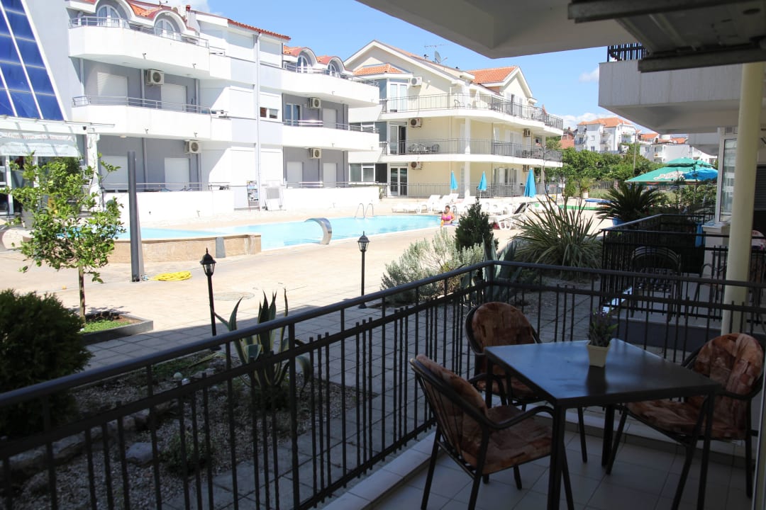 Terrace view Montenegro Apartments complex - Norwegian village