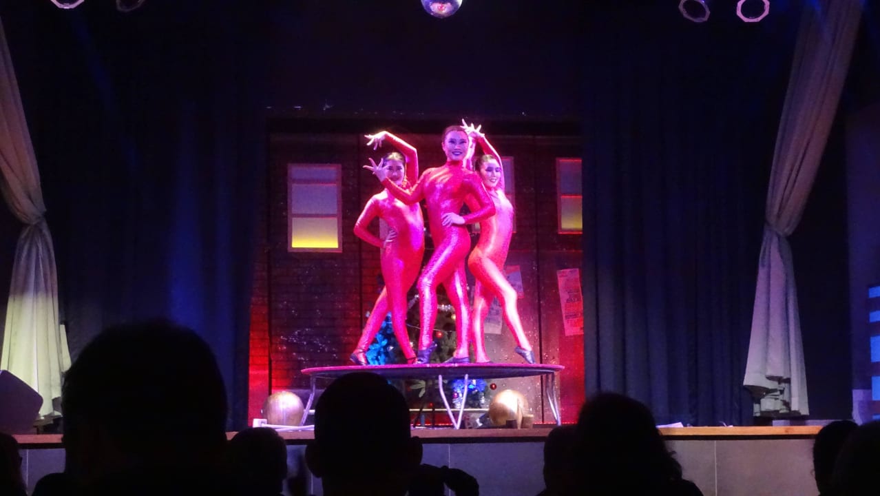 Mongolische Artisten Hotel Riu Papayas