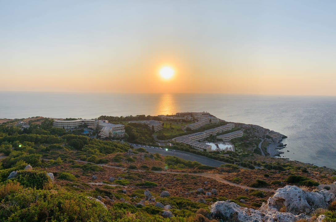 Ausblick Hotel Kalithea Horizon Royal