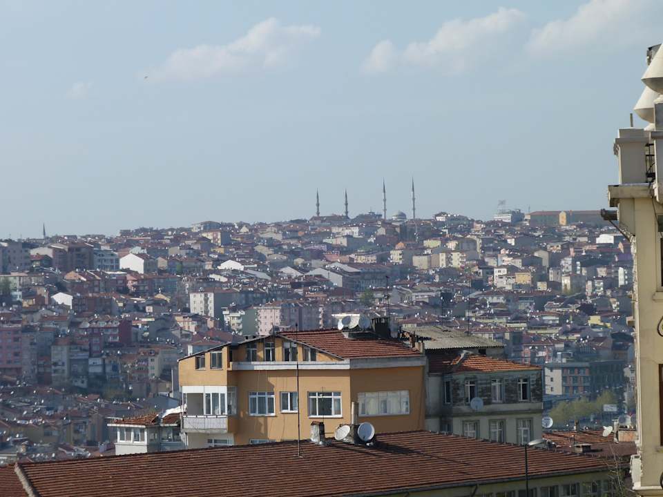 Ausblick aus der 6. Etage  Hotel Grand Halic