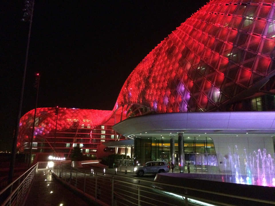 Viceroy at Night W Abu Dhabi - Yas Island