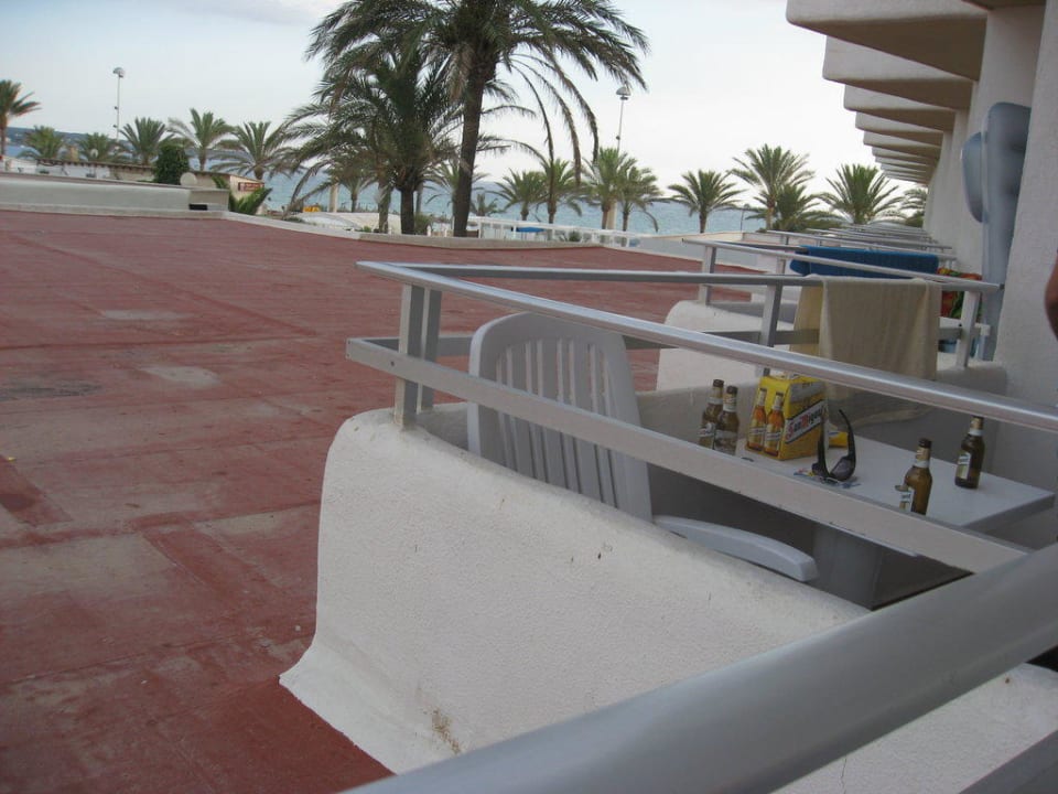 Vom Balkon Richtung Strand Hotel HM Gran Fiesta