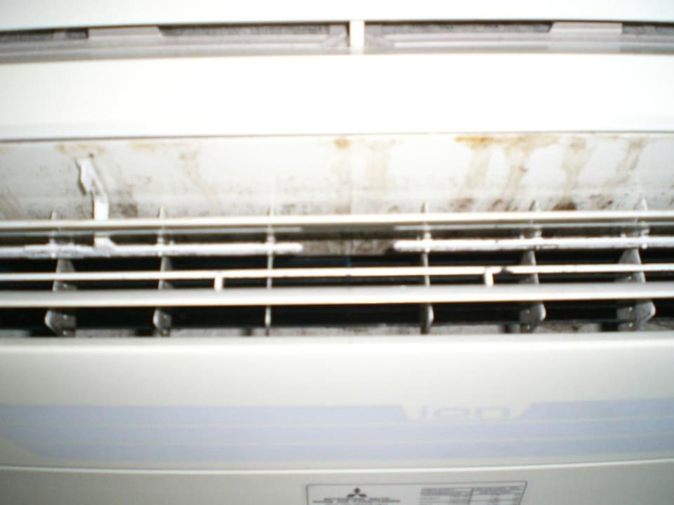 Klimaanlage voller Dreck (Schimmel) Club Hotel Mirabell