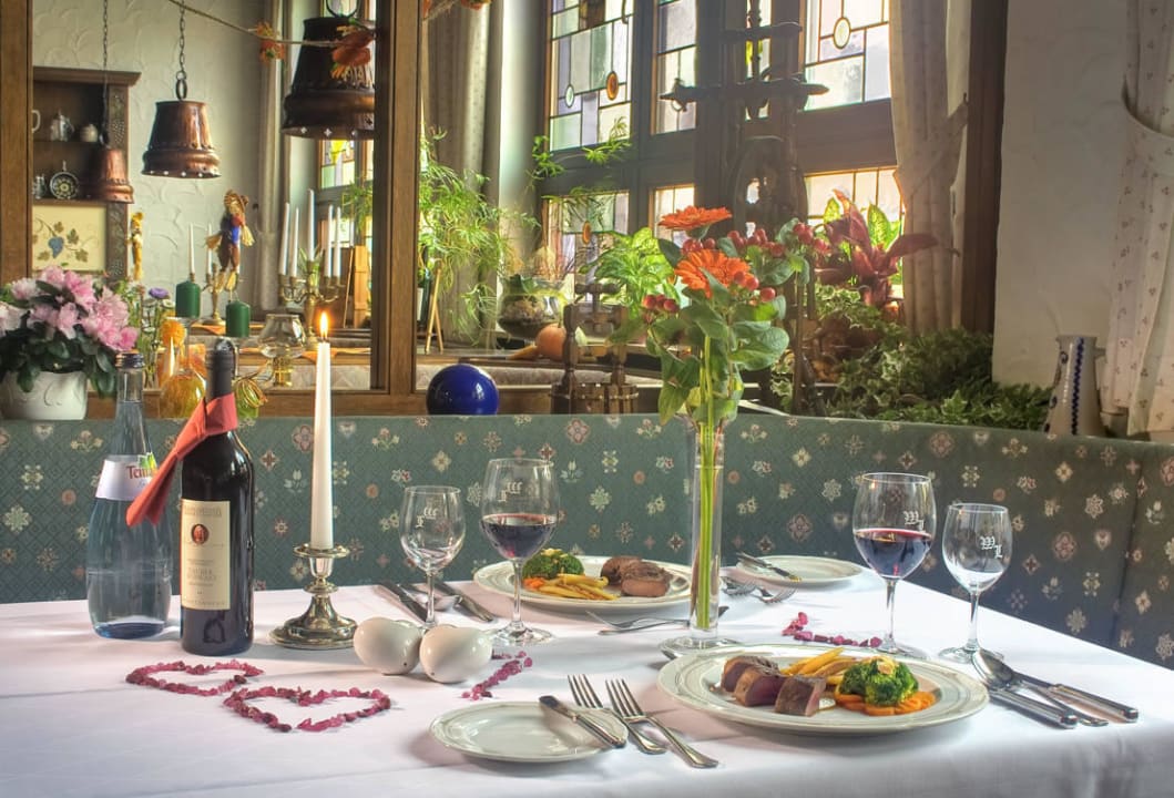 Gedeckter Tisch Flair Hotel Weinstube Lochner