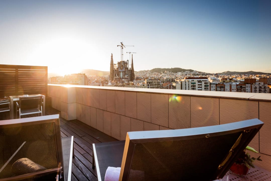 Ausblick Hotel Eurostars Monumental