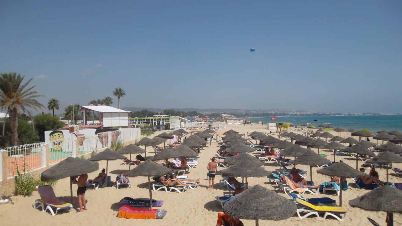 Aussicht vom Schwimmbad Samira Club