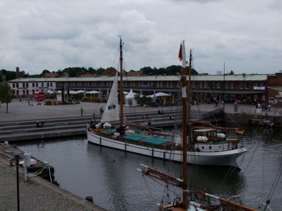 Ausblick  Nordsee Hotel Fischereihafen