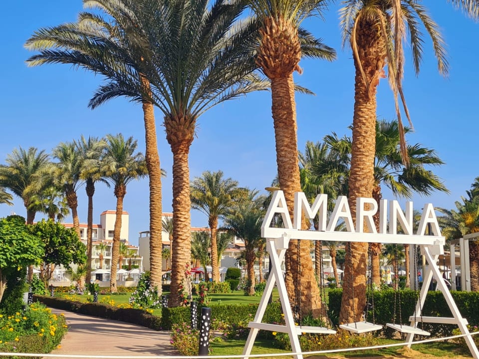Gartenanlage Amarina Abu Soma Resort & Aquapark