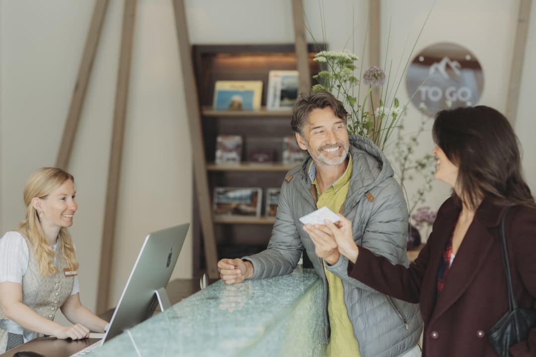 Lobby Bergland Sölden Design- und Wellnesshotel